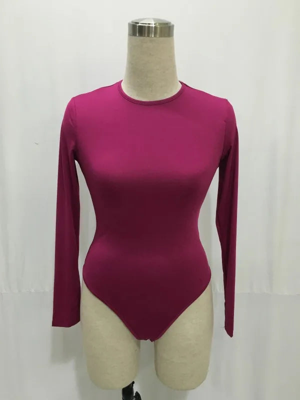 Women’s Long Sleeve Bodycon Bodysuit