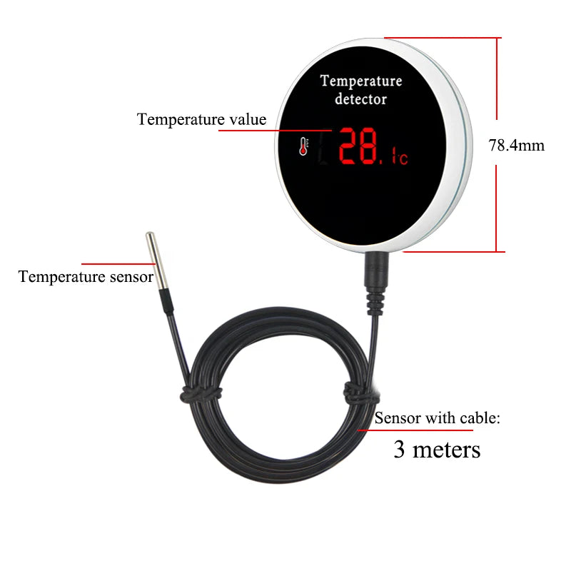 SmartTemp WiFi Temperature Sensor with Probe