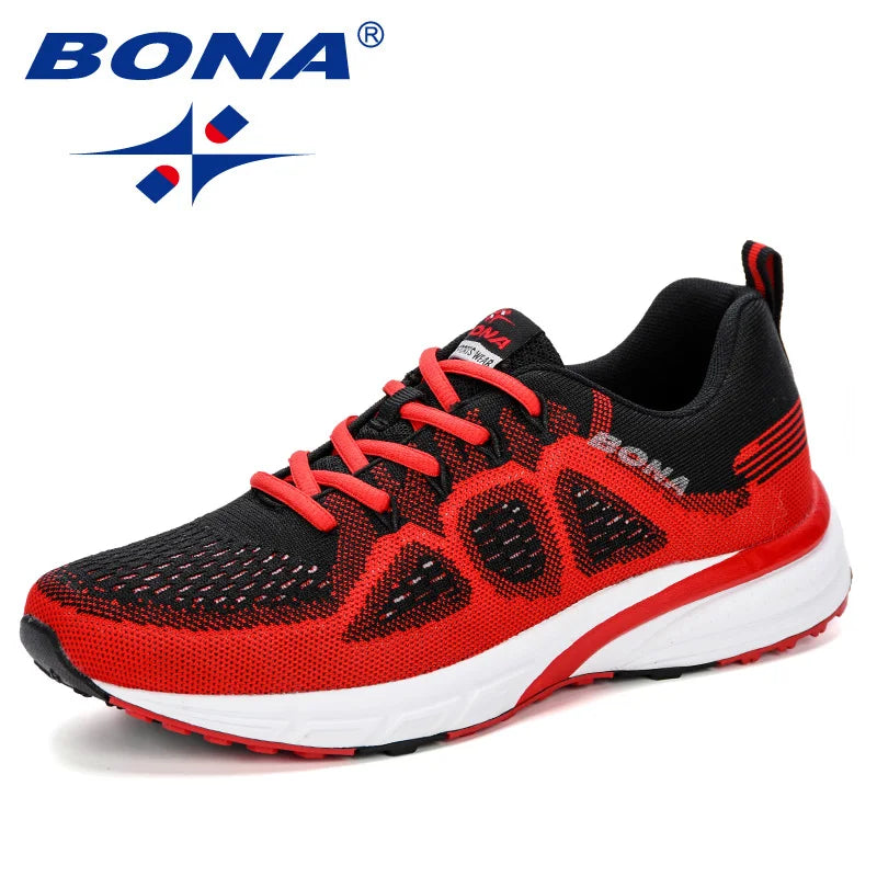 BONA Men’s Lightweight Running Sneakers