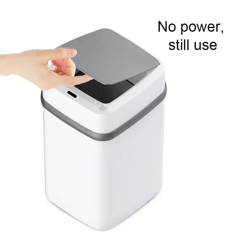 Smart Touch Kitchen & Bathroom Trash Bin 13L