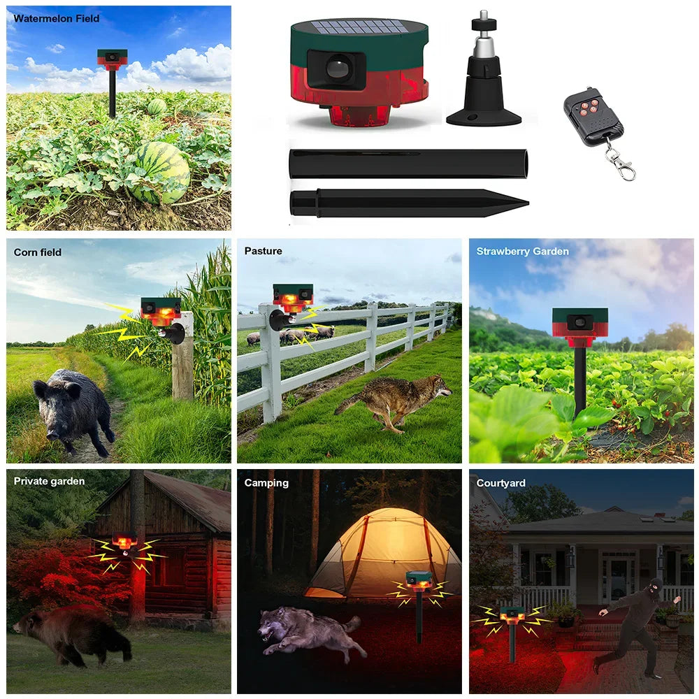 SolarGuard Infrared Motion Alarm & Animal Repeller