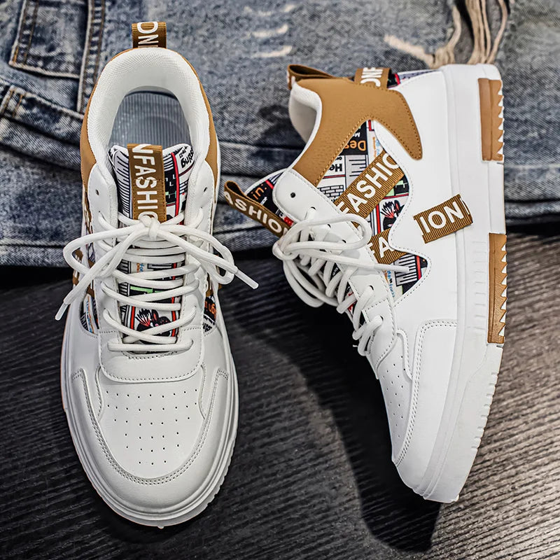 2025 Men’s Graffiti High-Top Sneakers