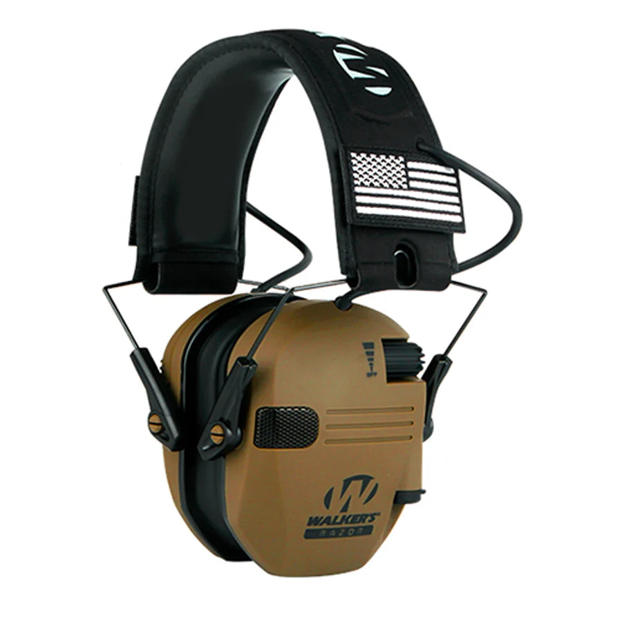 Military Tactical Electronic Earmuffs for Shooting & Hunting with Noise Reduction and Sound Pickup