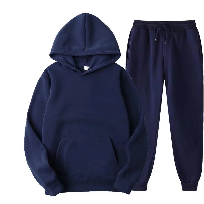 2024 Women's Hoodie & Sweatpants Set - Autumn Winter Pullover Suit