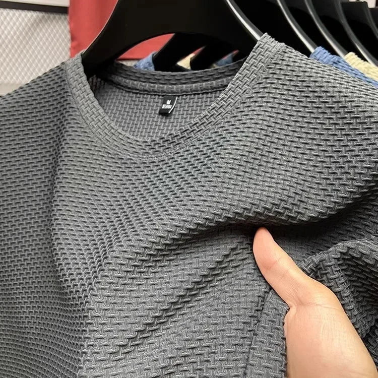 Men’s Ice Silk Mesh T-Shirt