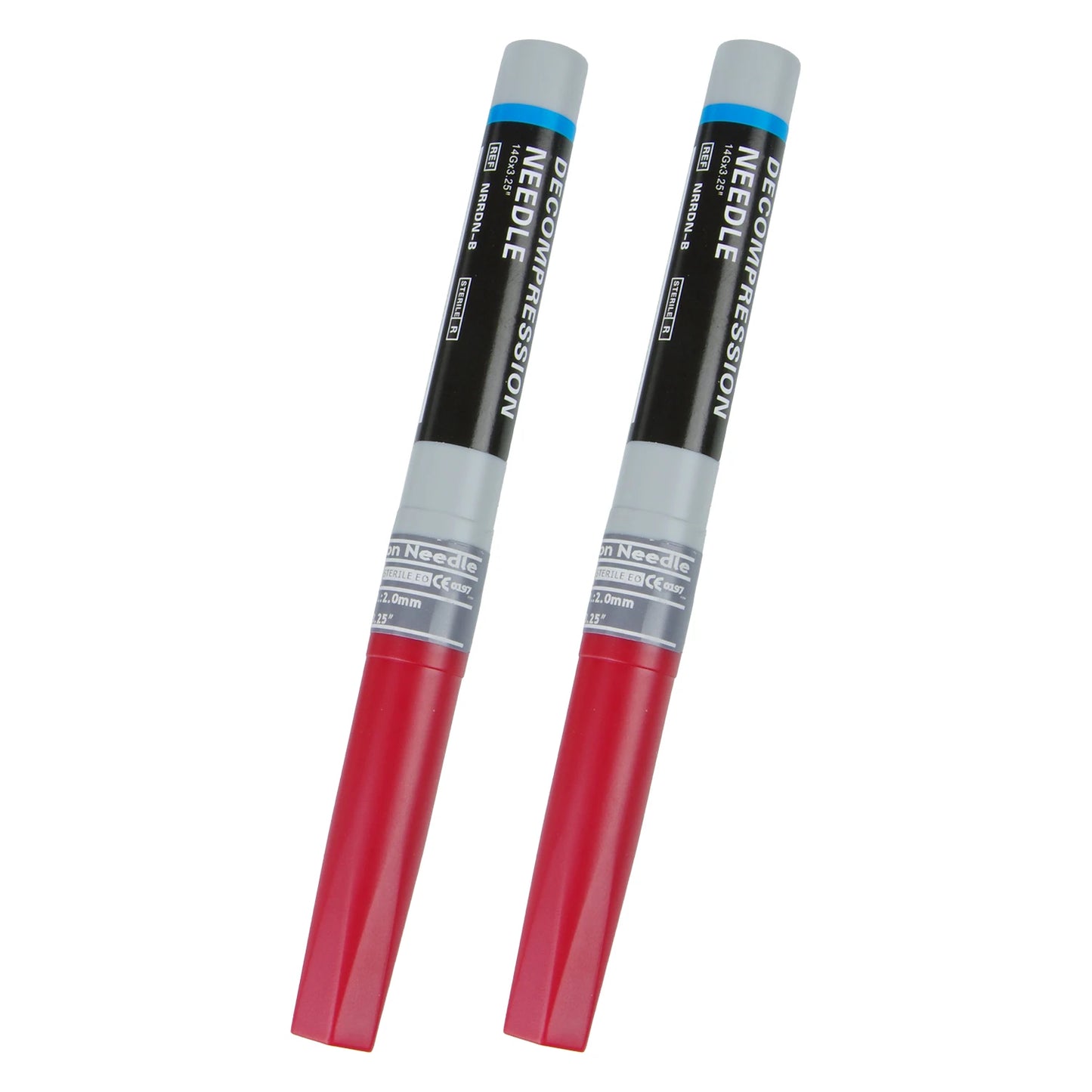 Sanke Emergency Pneumothorax Decompression Needle for Trauma First Aid Kit