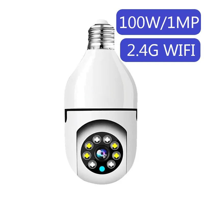 WiFi Surveillance Camera with 4X Digital Zoom, AI Human Detection, Full Color Night Vision, Wireless Indoor IP Camera for Smart Home CCTV