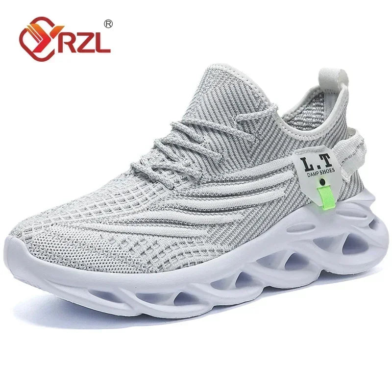 YRZL Men’s Breathable Running Sneakers