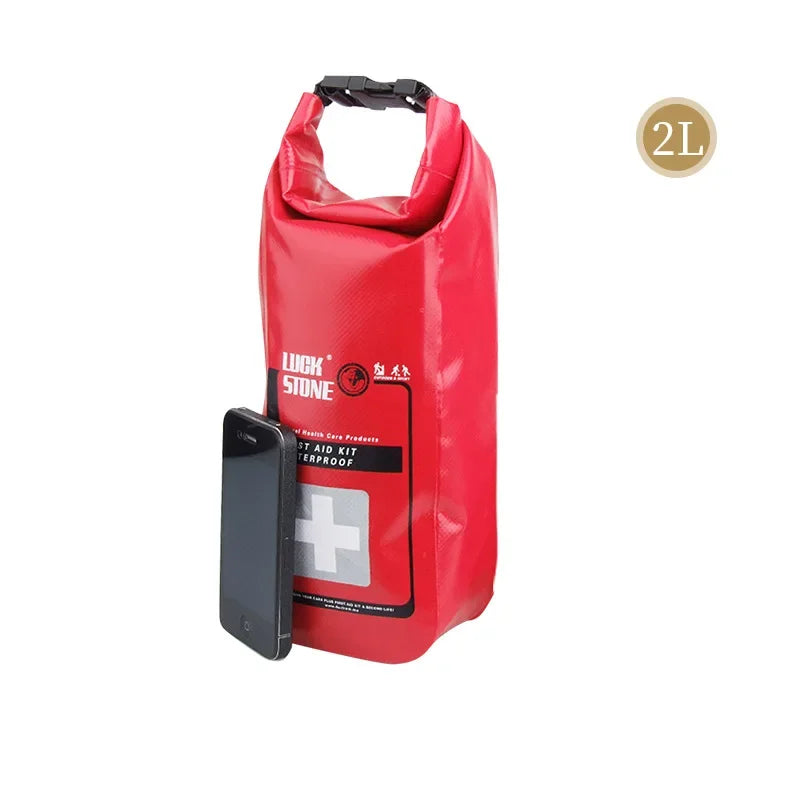 Portable Waterproof First Aid Kit Bag – 2L/5L for Outdoor, Camping, Travel, Fishing, Hiking, and Sports