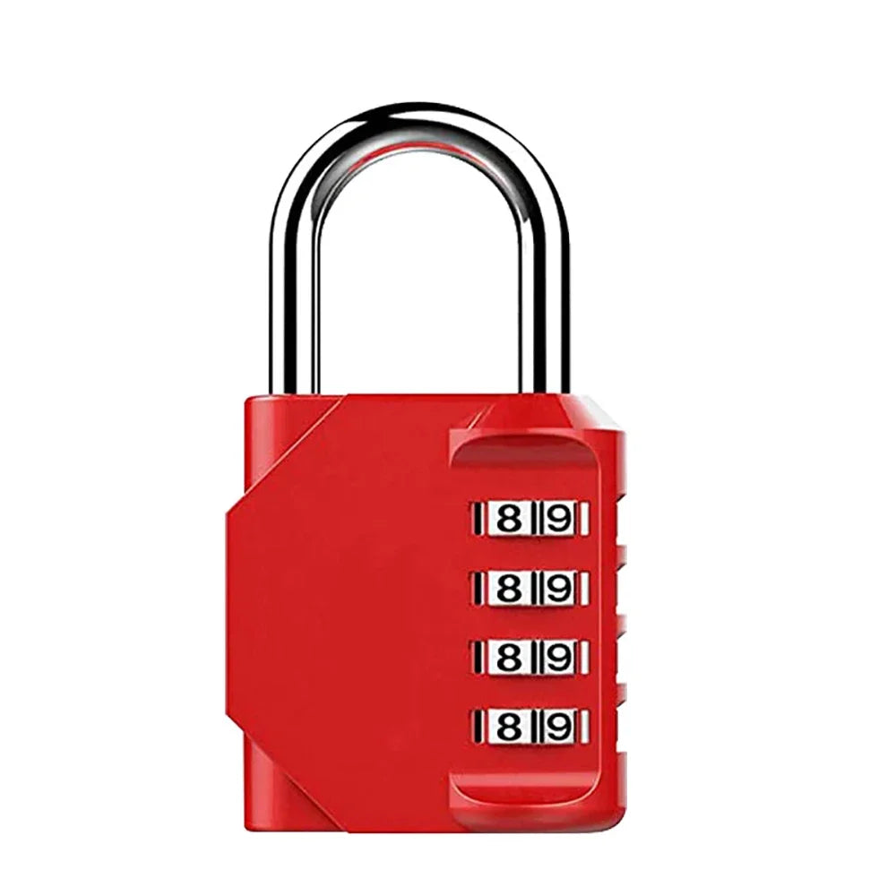 4-Digit Resettable Combination Lock | Waterproof & Heavy Duty | Outdoor Padlock