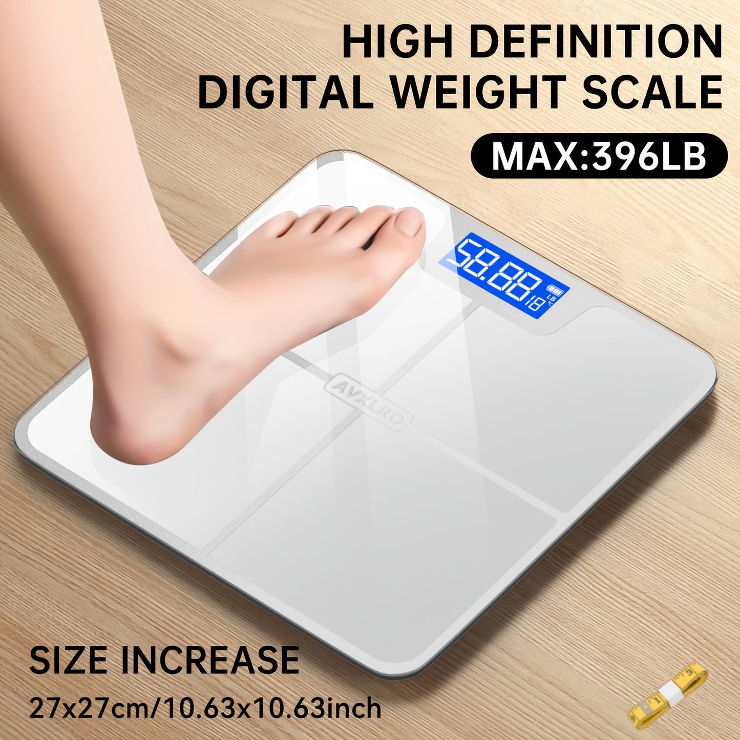 Digital Bathroom Scale – High Precision
