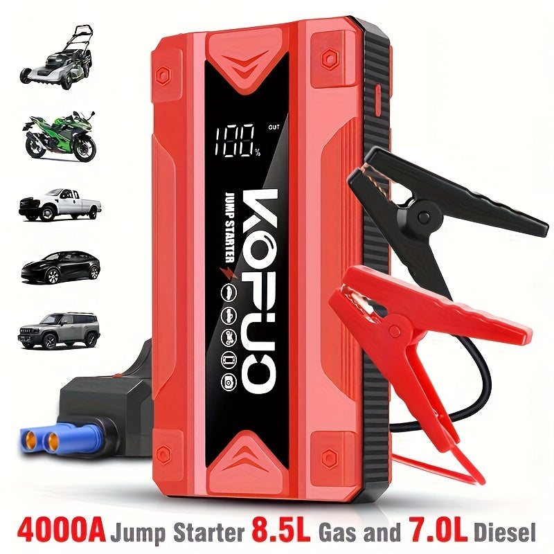 4000A Portable Car Jump Starter