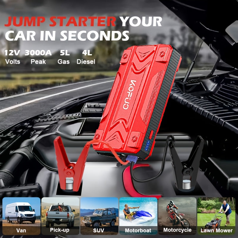 4000A Portable Car Jump Starter