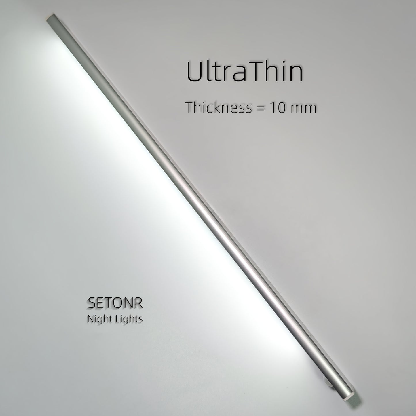 SETONR Slim Motion-Sensor LED Cabinet Light