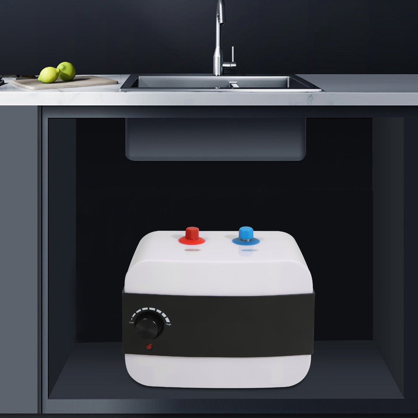 Minimalist Space-Saving Bathroom Faucet