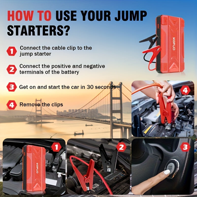4000A Portable Car Jump Starter