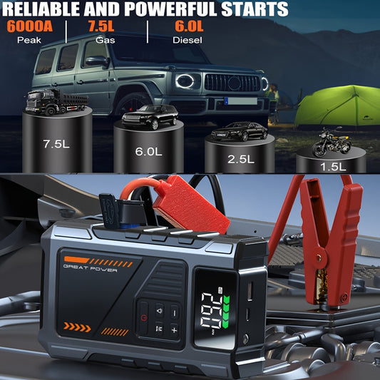 PowerBoost 6000A Jump Starter & Air Compressor