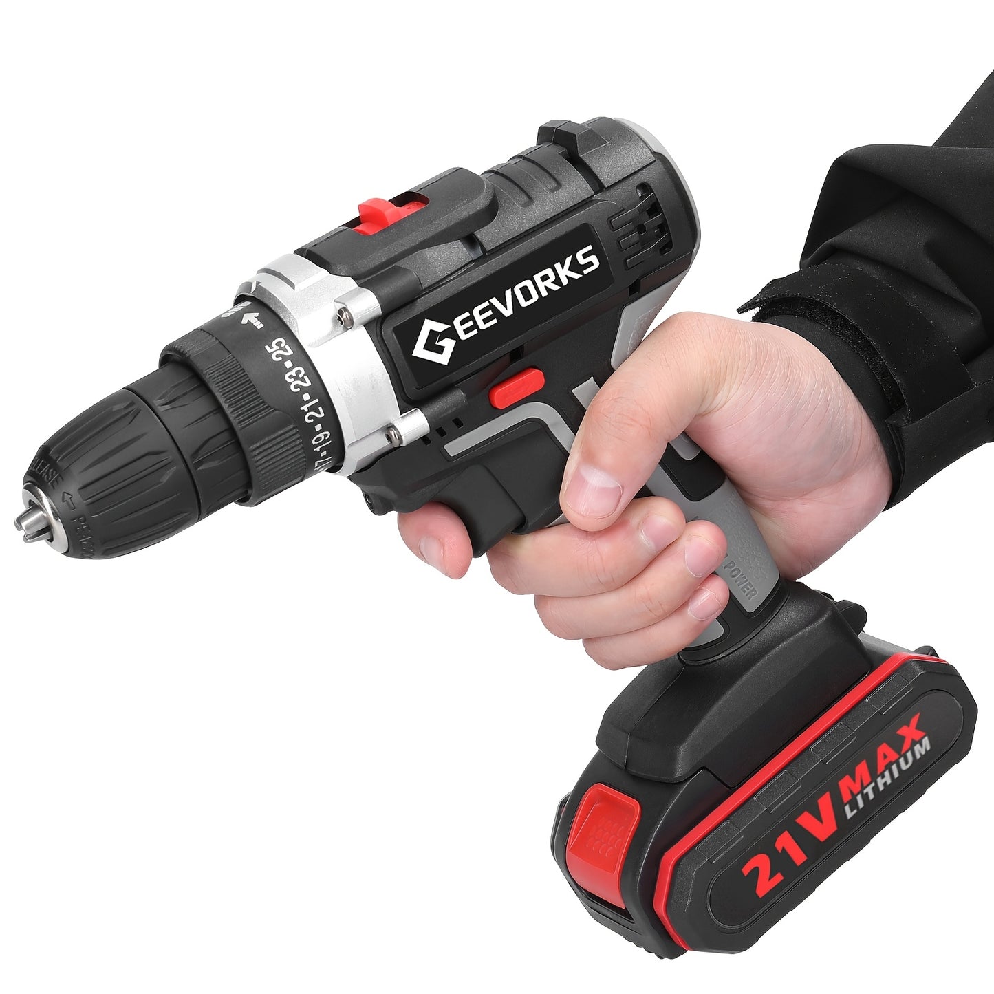 Lixada 21V Cordless Impact Drill
