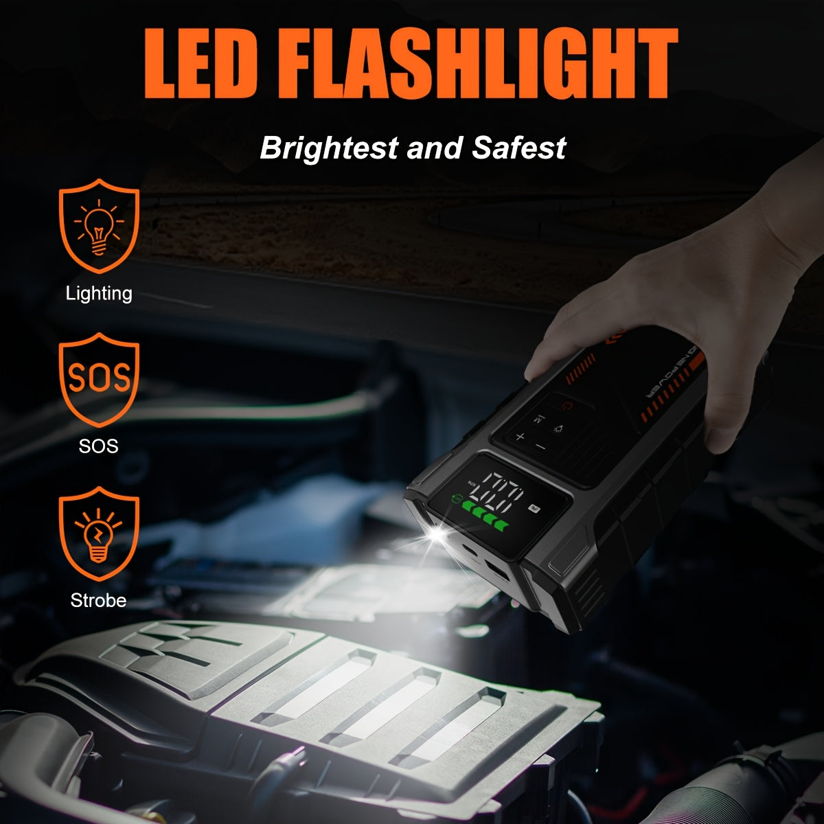 PowerBoost 6000A Jump Starter & Air Compressor