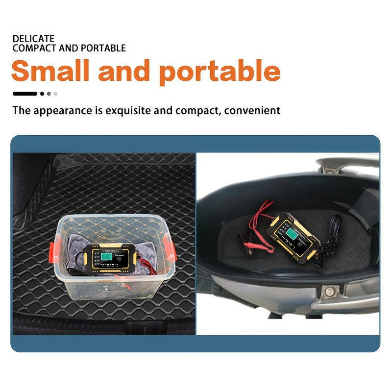 12V Smart Car Battery Charger – 6A