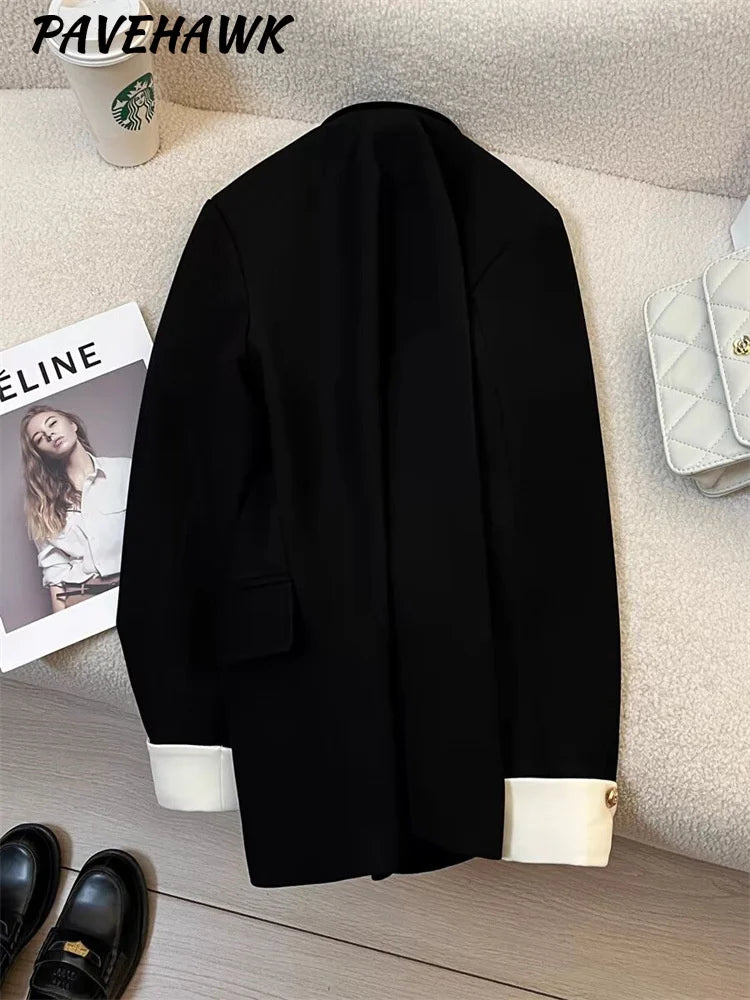 Classic Single-Breasted Office Blazer