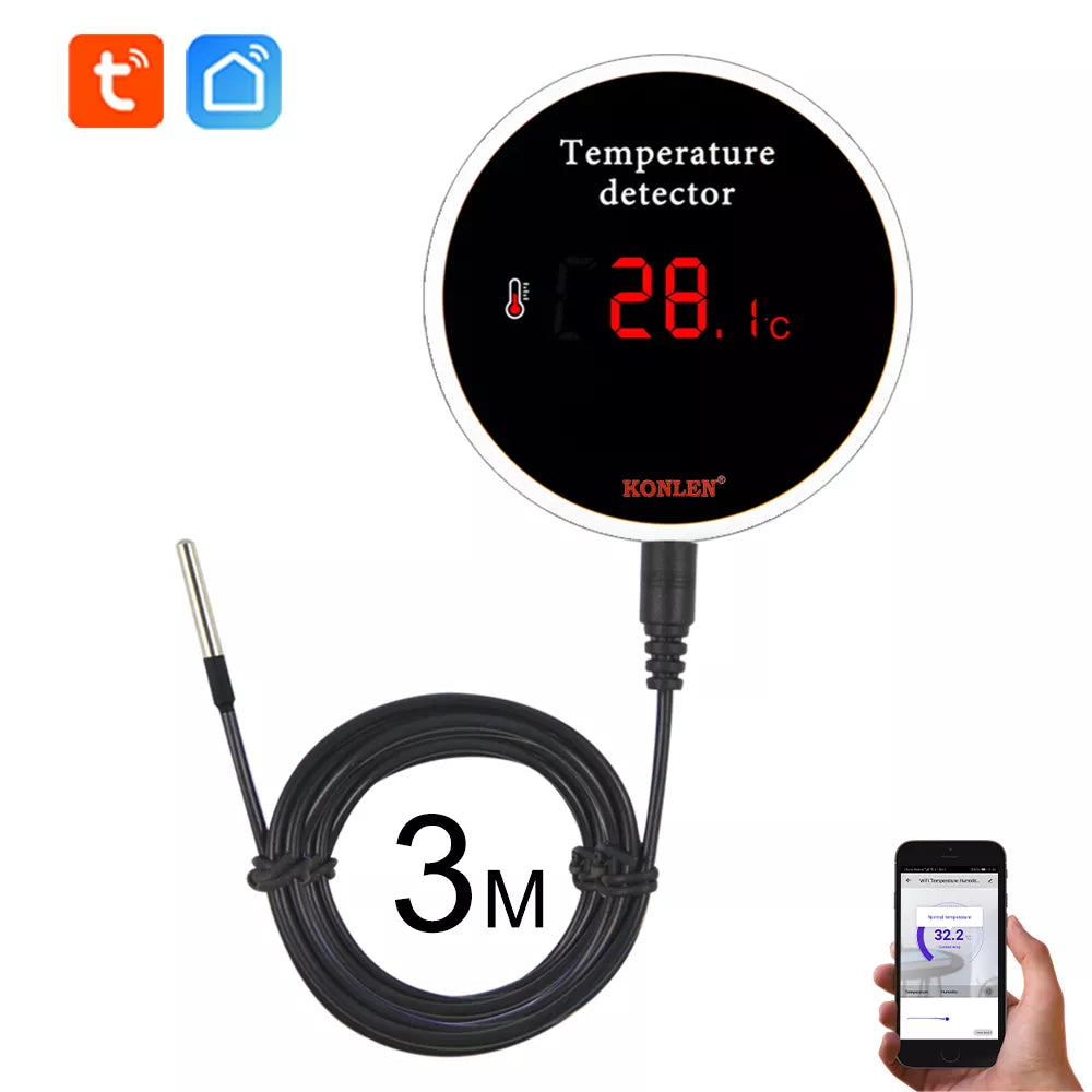 SmartTemp WiFi Temperature Sensor with Probe