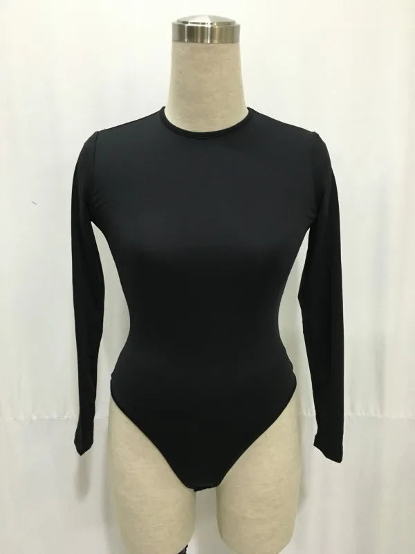Women’s Long Sleeve Bodycon Bodysuit
