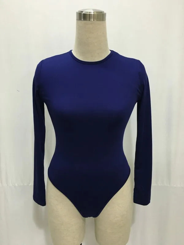 Women’s Long Sleeve Bodycon Bodysuit