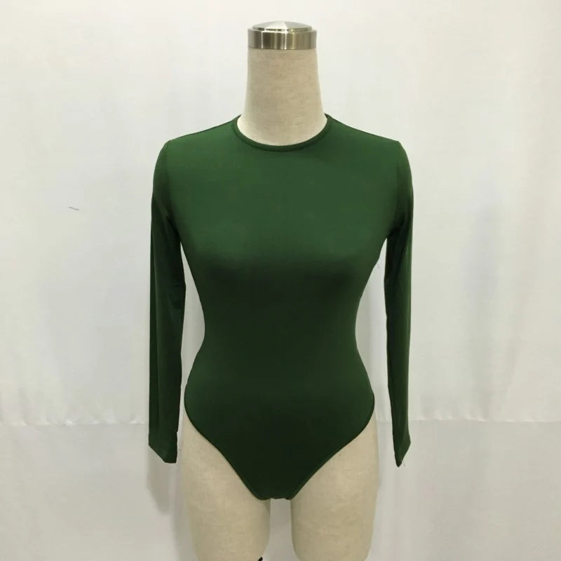 Women’s Long Sleeve Bodycon Bodysuit