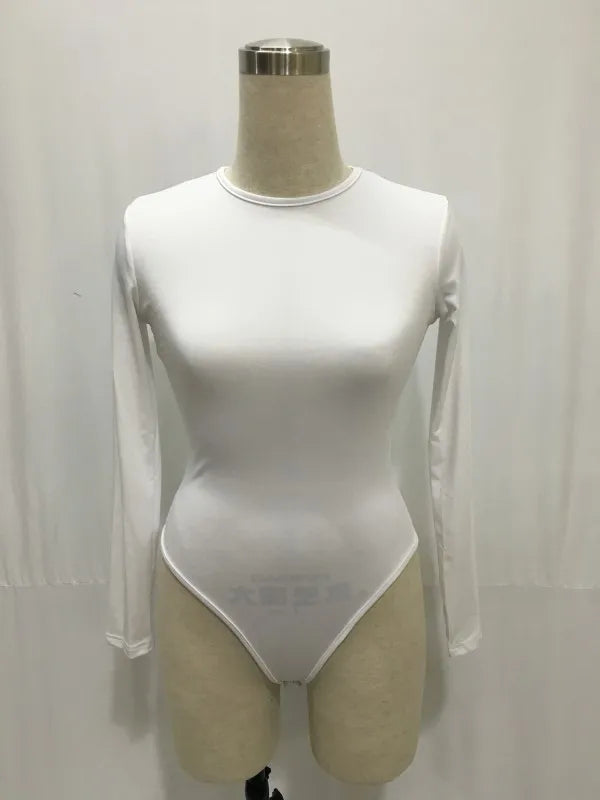 Women’s Long Sleeve Bodycon Bodysuit