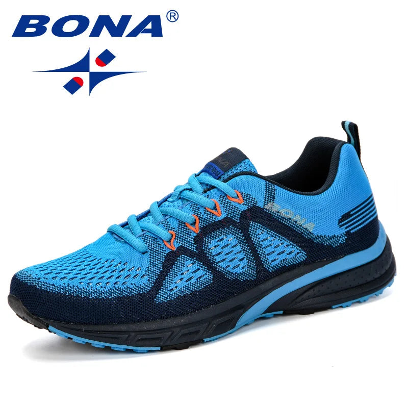 BONA Men’s Lightweight Running Sneakers