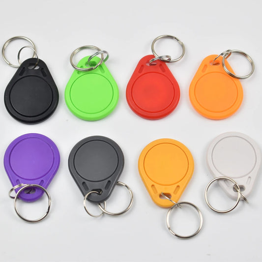 RFID Keyfobs – EM4305 T5577 Rewritable 125KHz Proximity Access Tags 10Pcs