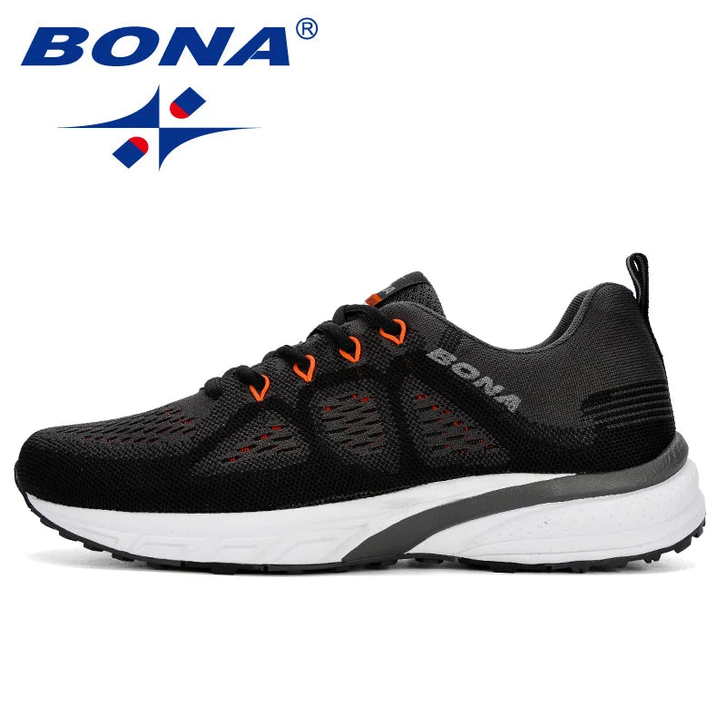 BONA Men’s Lightweight Running Sneakers