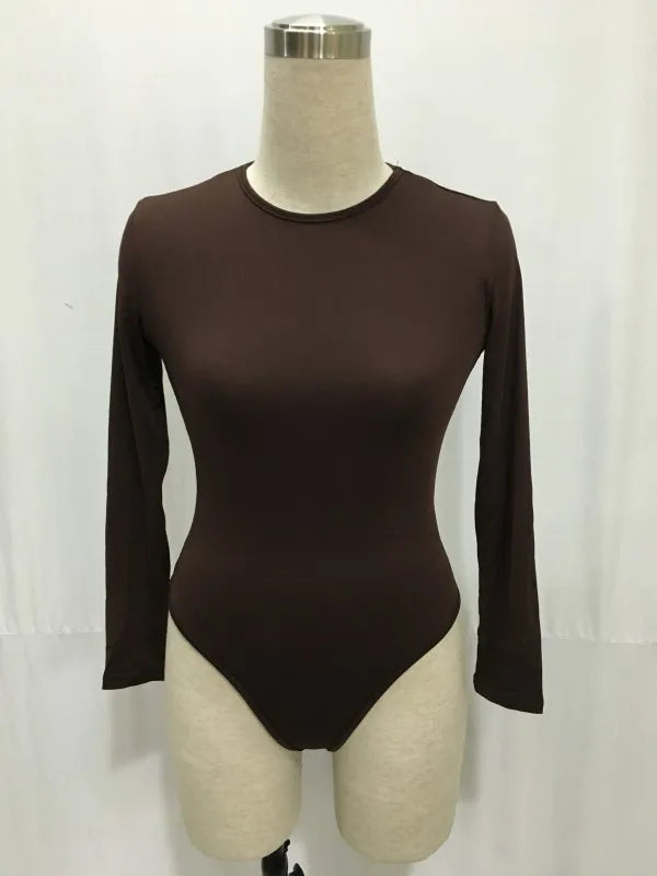 Women’s Long Sleeve Bodycon Bodysuit