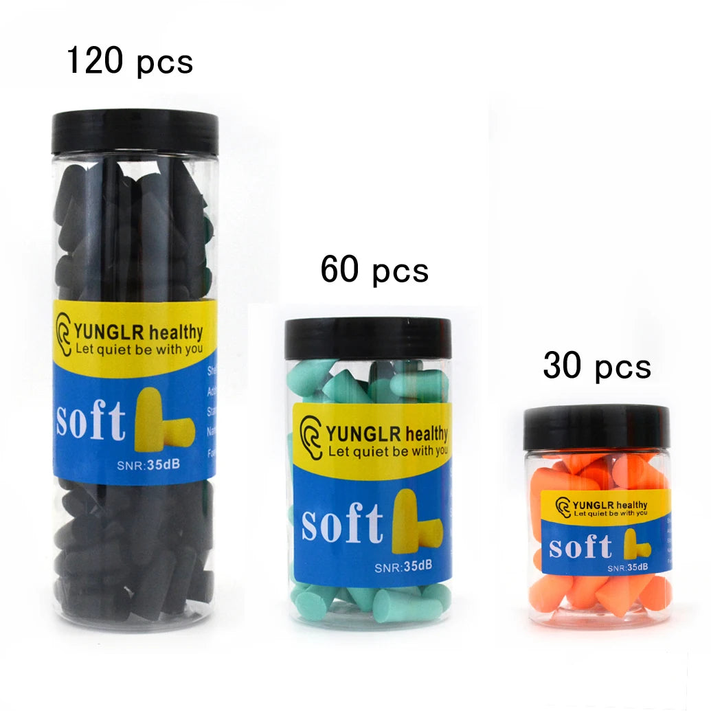 Noise Reduction Foam Earplugs | Sleep, Music, and Insulation Protection