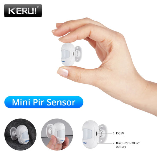 KERUI Wireless Mini PIR Motion Detector for G18 WiFi GSM Alarm System