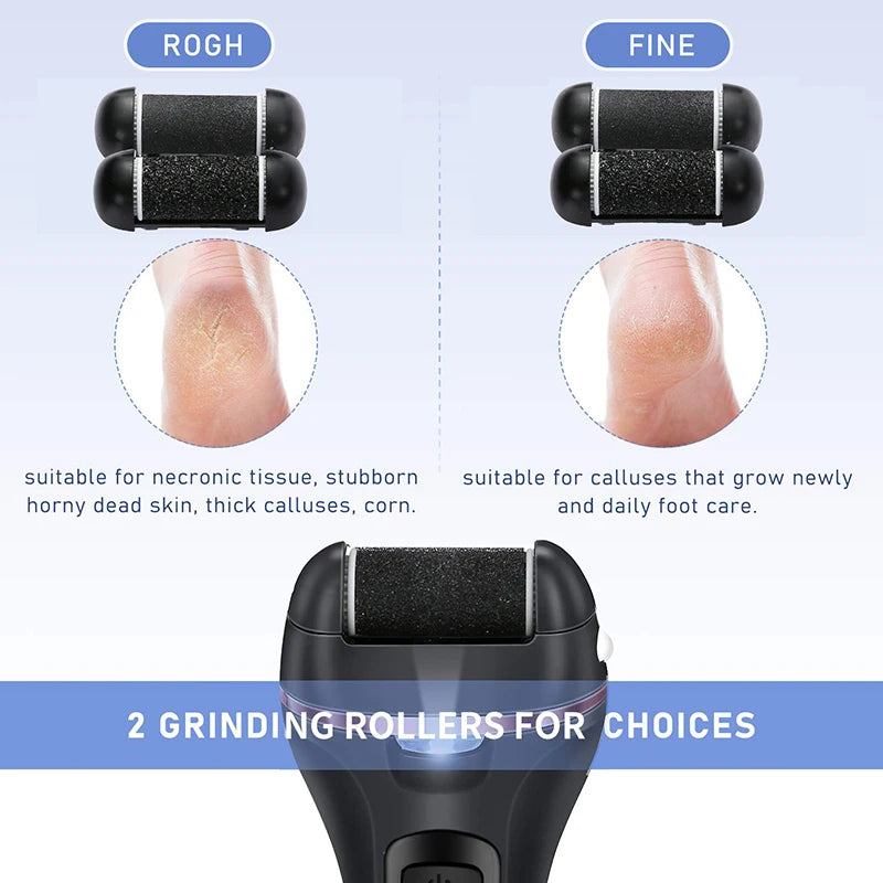 Electric Foot File for Heels – Professional Callus Remover & Pedicure Tool