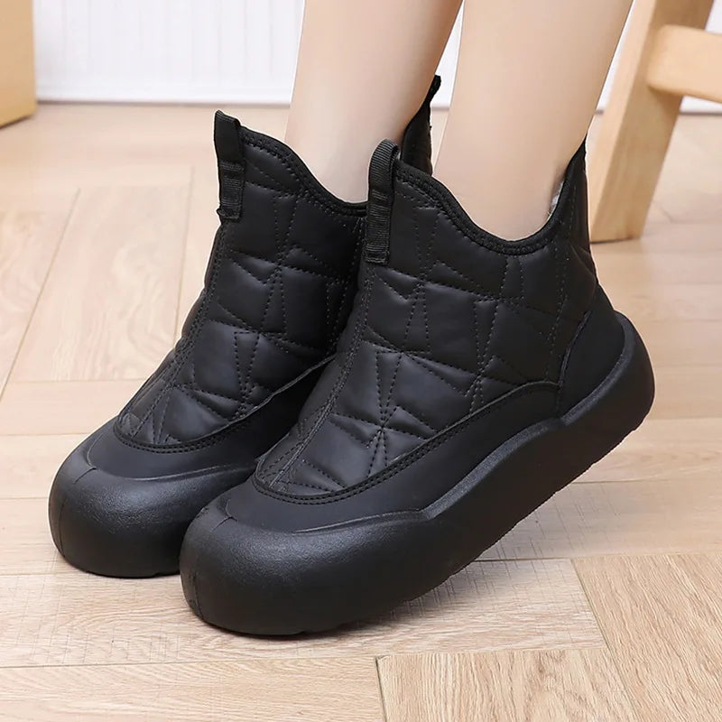 2025 Women’s Waterproof Fur Booties