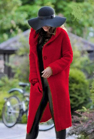 Women’s Oversized Hooded Cardigan