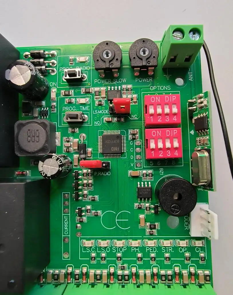 Universal Gate Motor Controller – 220V AC Circuit Board for Sliding Gate Opener (433.92MHz)