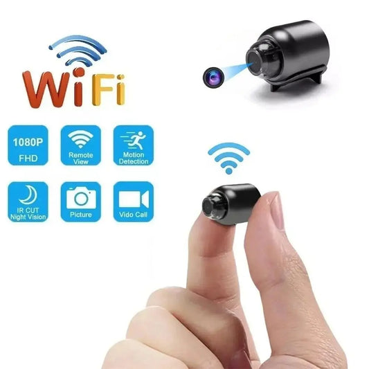 X5 Mini HD 1080P Wireless Camera – Compact WiFi Camera with Cyclic Recording for Home & Outdoor Camping