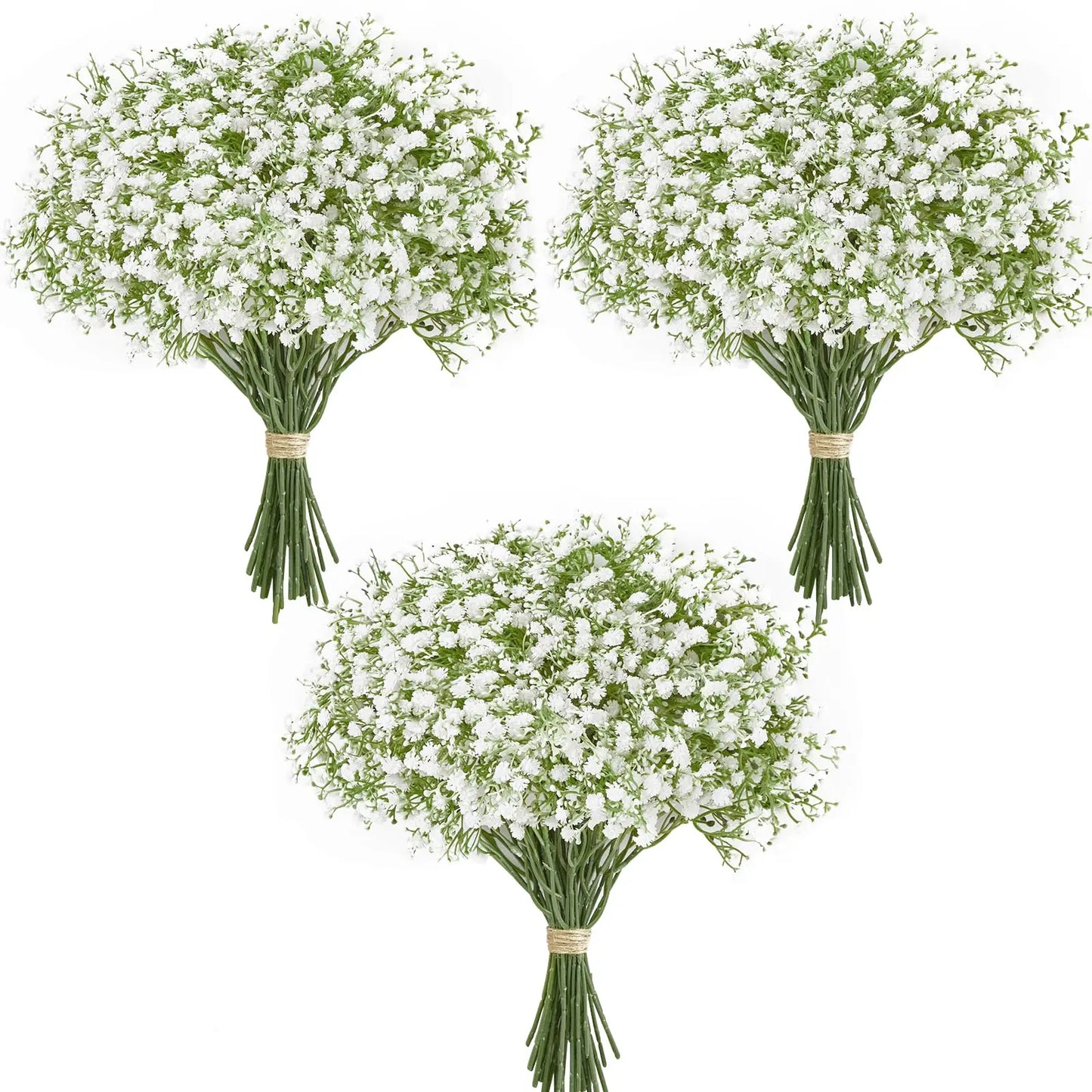 10/15pcs Artificial Baby's Breath Flowers – Fake Gypsophila for Wedding, Party, and Home Decoration