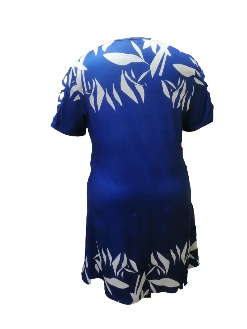 CurveElegance Off-Shoulder Dress