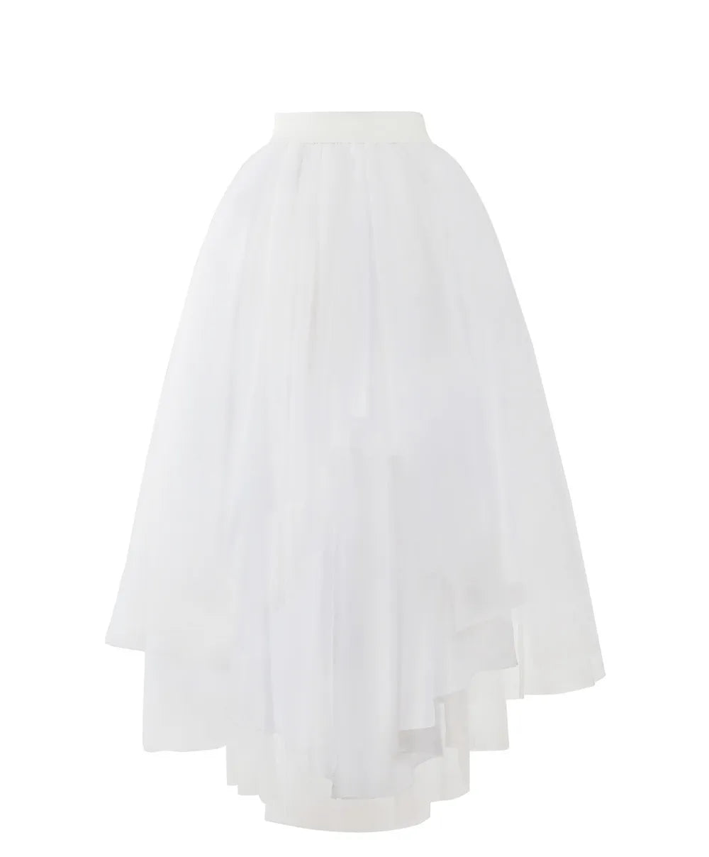 Women’s Gothic Hi-Lo Tulle Skirt