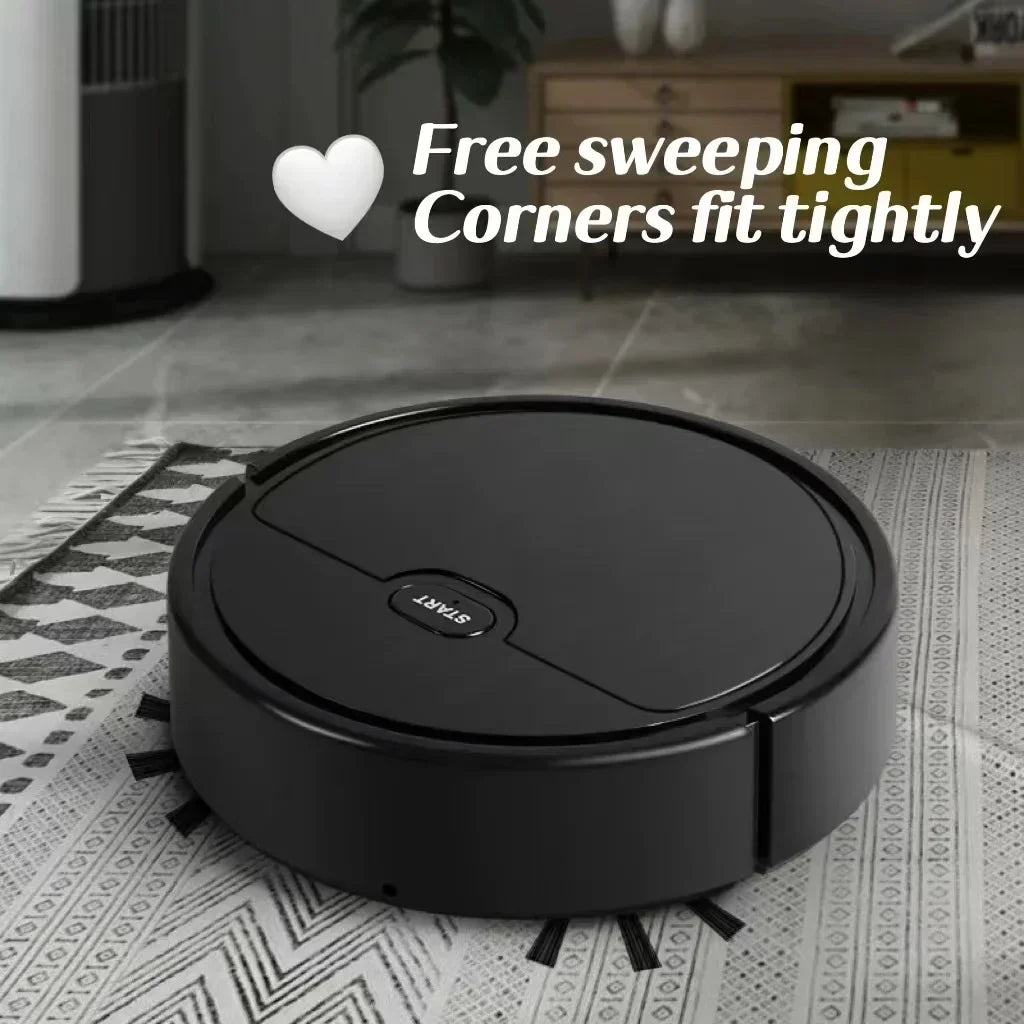 Intelligent SweepBot - Automatic Mini Vacuum & Floor Mopping Robot for Home Cleaning