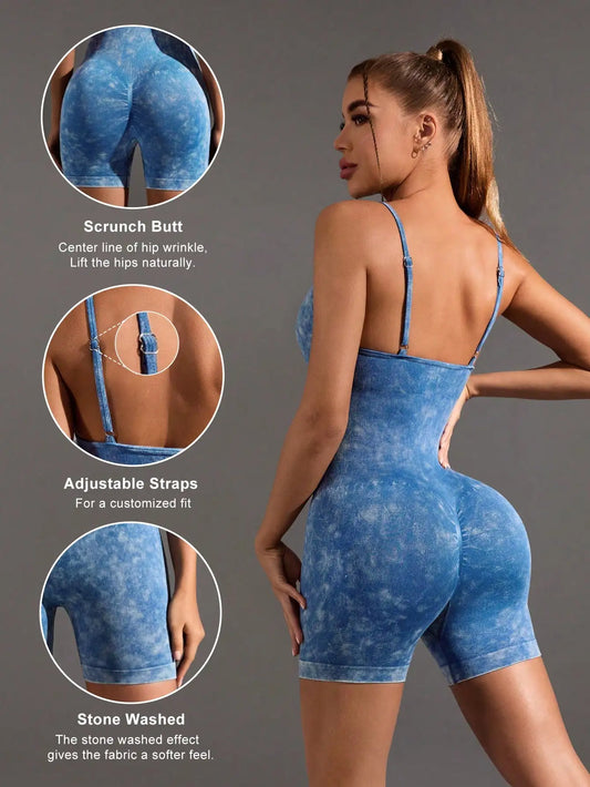Sling Jumpsuit - Seamless Abdominal Tightening & Slimming Yoga Wear