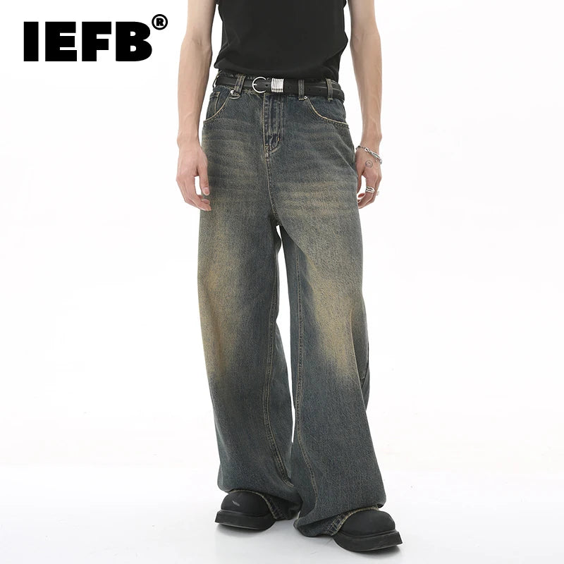Men’s Loose Straight Denim Jeans