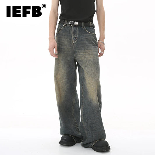 Men’s Loose Straight Denim Jeans