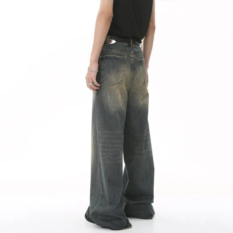 Men’s Loose Straight Denim Jeans