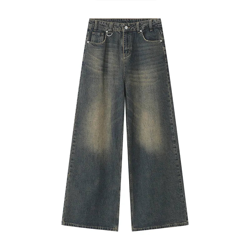 Men’s Loose Straight Denim Jeans